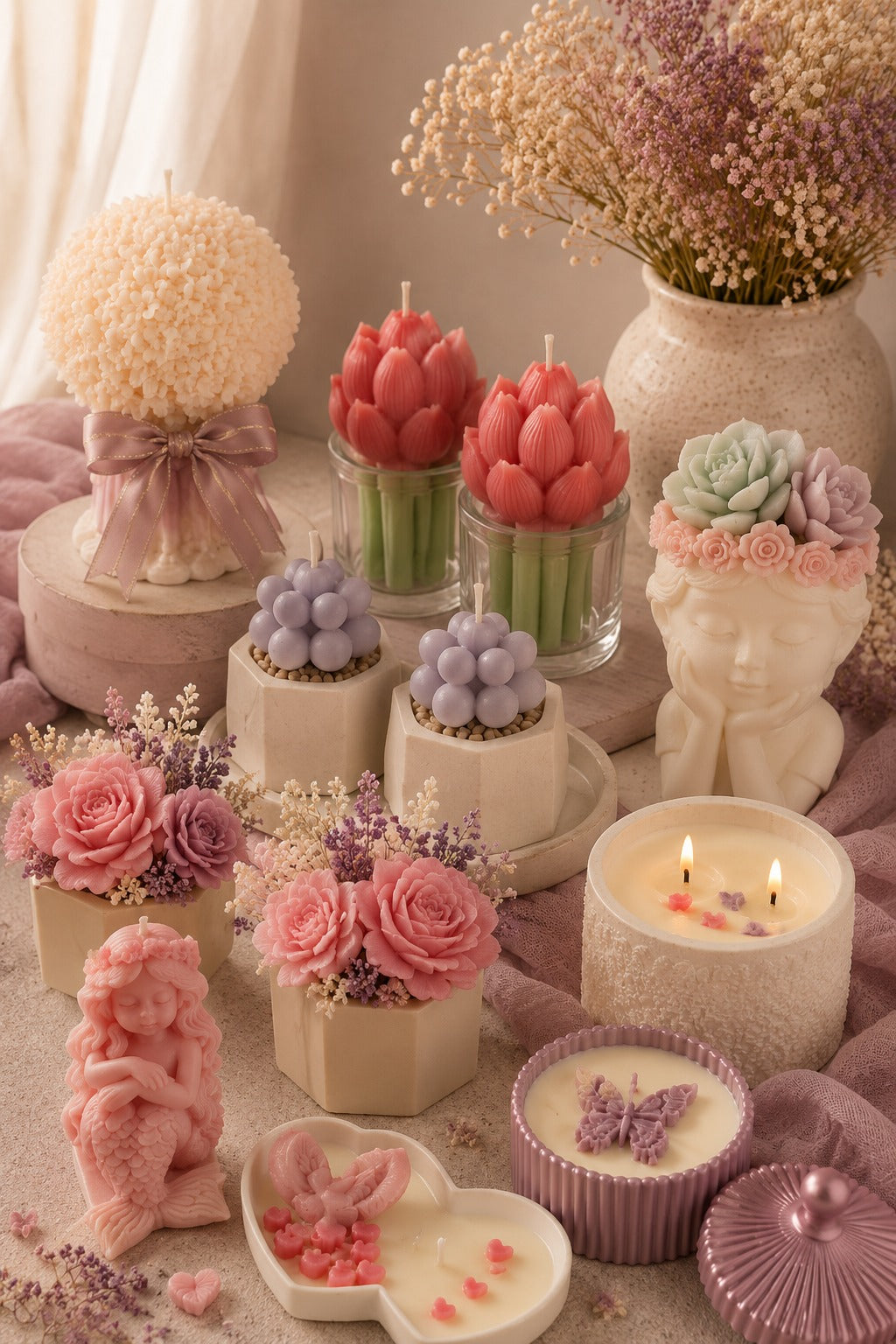 Bouquet Candles