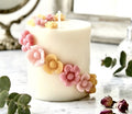 Meadow Garland Pillar Candle