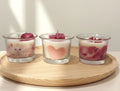 Mini Blush Jar Candle Trio